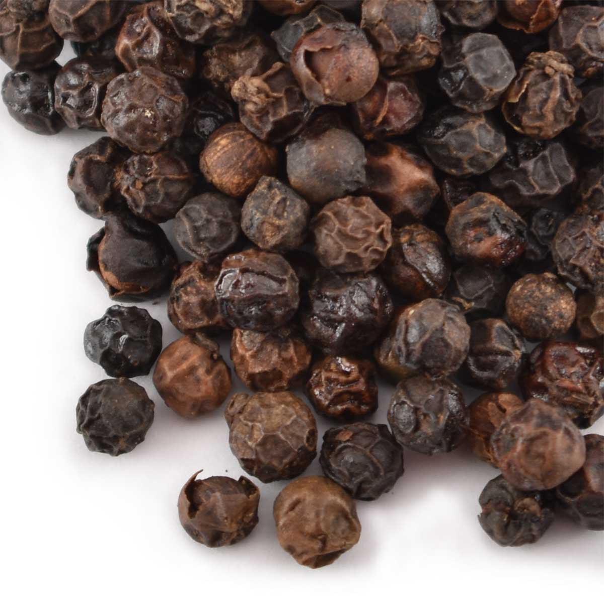Sort pepper, Banasurapepper, røkt, hel - Krydra.no