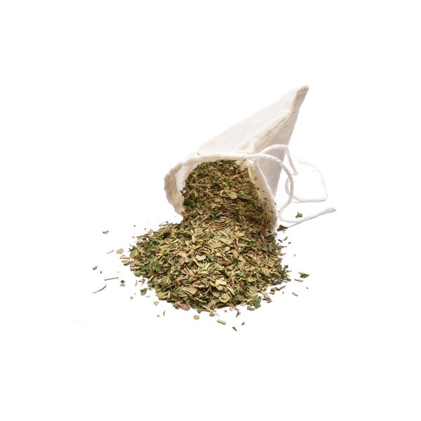 Urtepose i bomull med bouquet garni