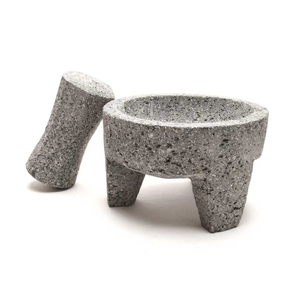 Molcajete, lavastein - 13cm