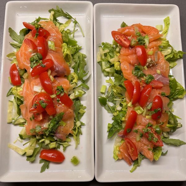 VLCD Sashimi salat