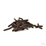 Tørket Lampung langpepper fra Sumatra, Indonesia, med en varm og krydret smak.