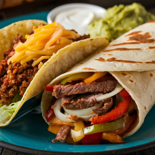 Den ultimate guiden til forskjellen mellom taco og fajitas
