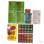 Brettspillet Chili Chef med kort og spillmateriale fra Heldbergs Games