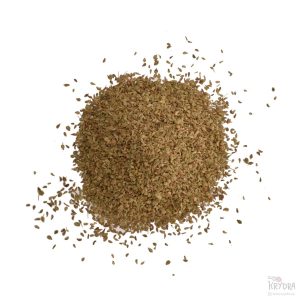 Ajwain hele frø sett ovenfra