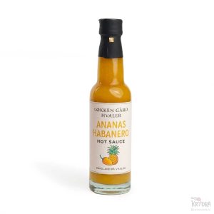 Lokken_gaard_hvaler_Ananas_Habanero_hot_sauce_krydra_no1