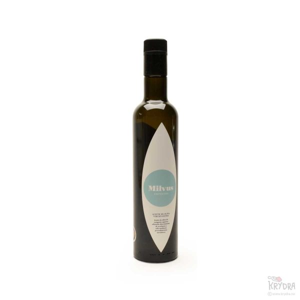 Milvus_Serien_Empletre_500ml MILVUS Extra Virgin olivenolje – Empeltre