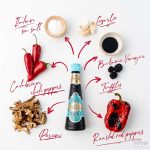 Ingrediens oversikt til firelli chili hot sauce med truffle